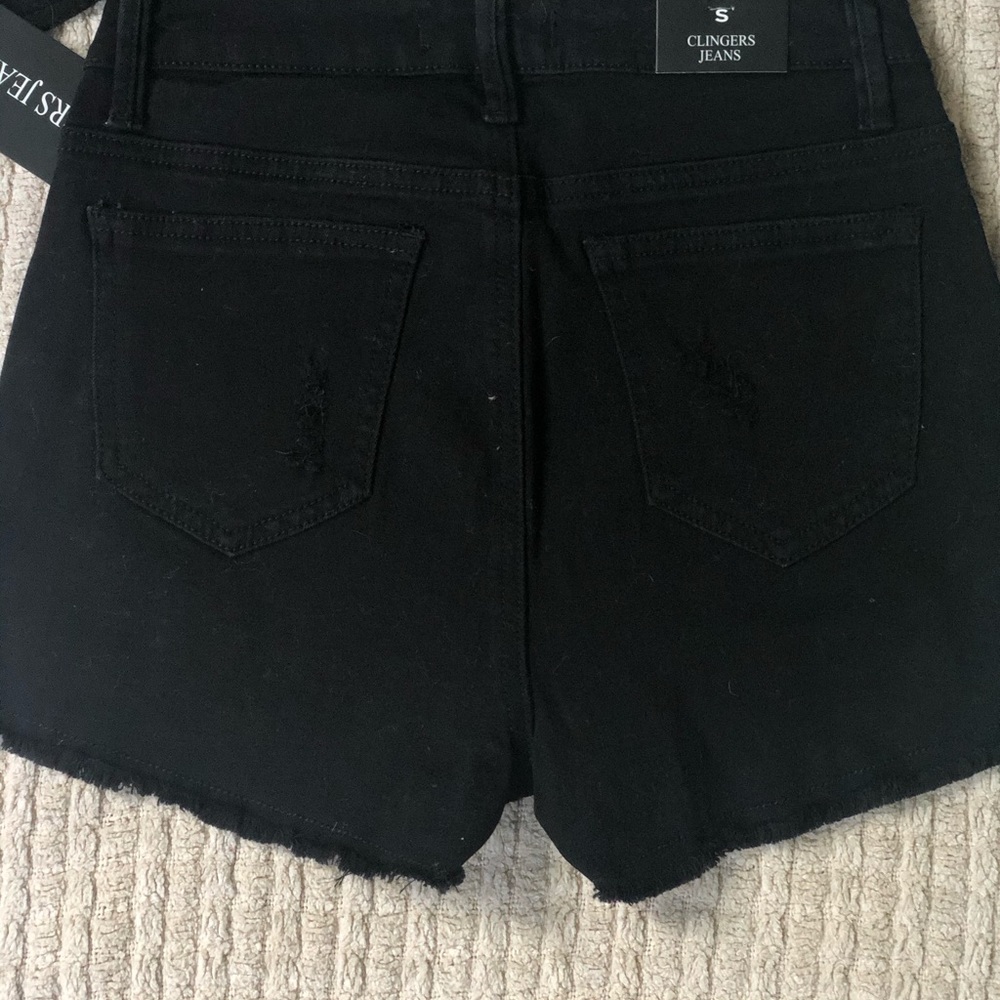 Distressed denim shorts - Picture 7 of 7